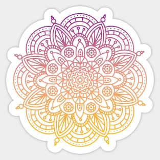 Mandala | Sunrise No. 3 Sticker
